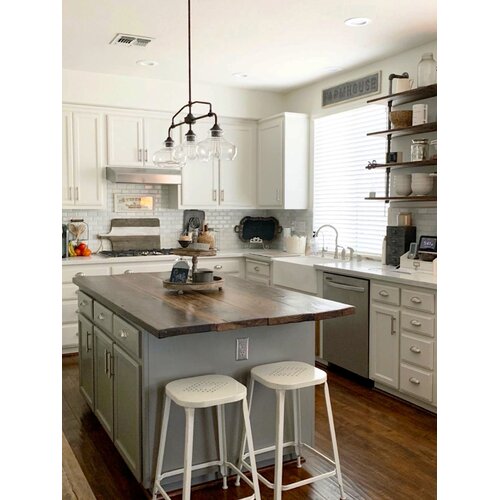 Longshore Tides Defazio Light Kitchen Island Pendant Reviews